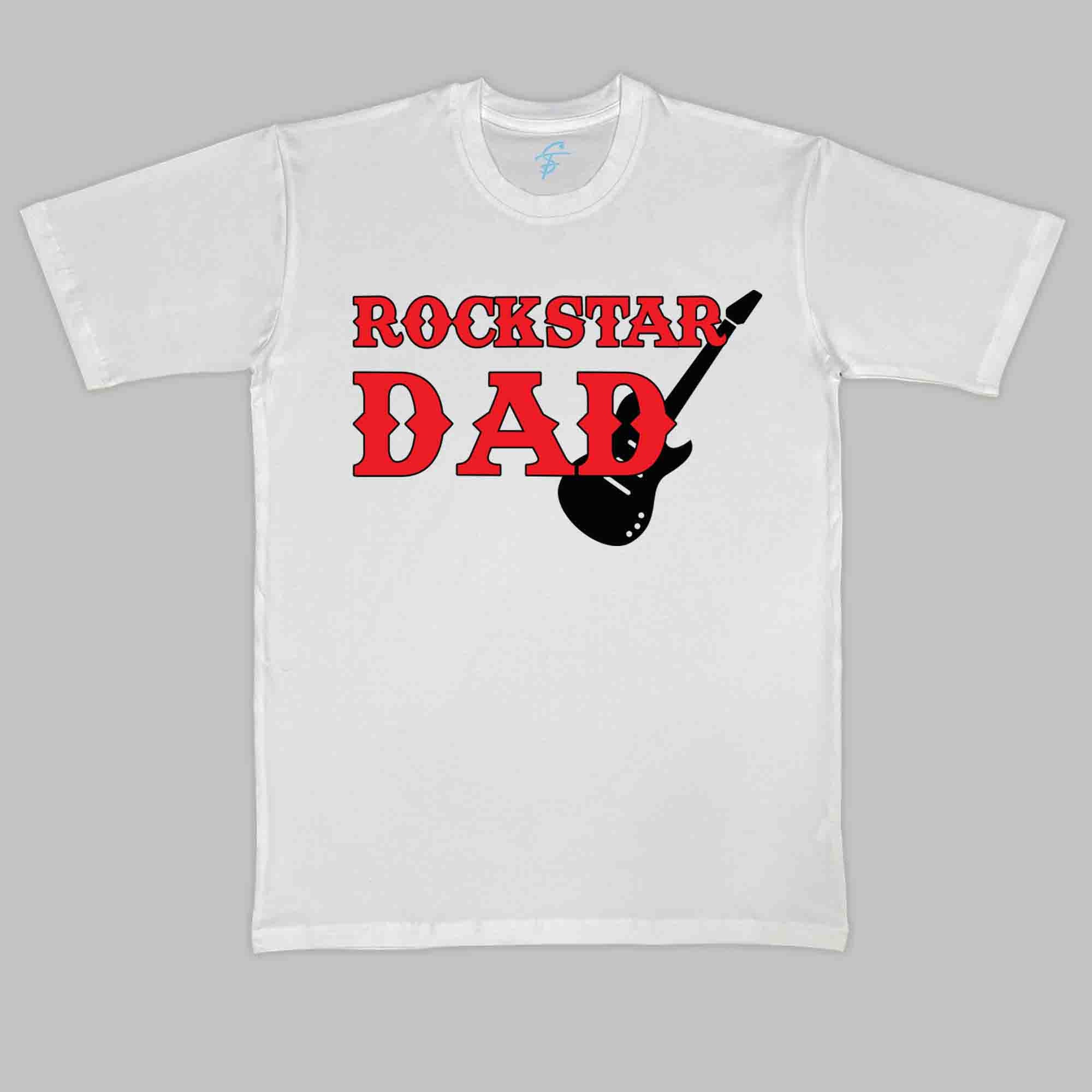 ROCKSTAR DAD WITH DAUGHTER TSHIRT AND ROMPER - Dad & Me