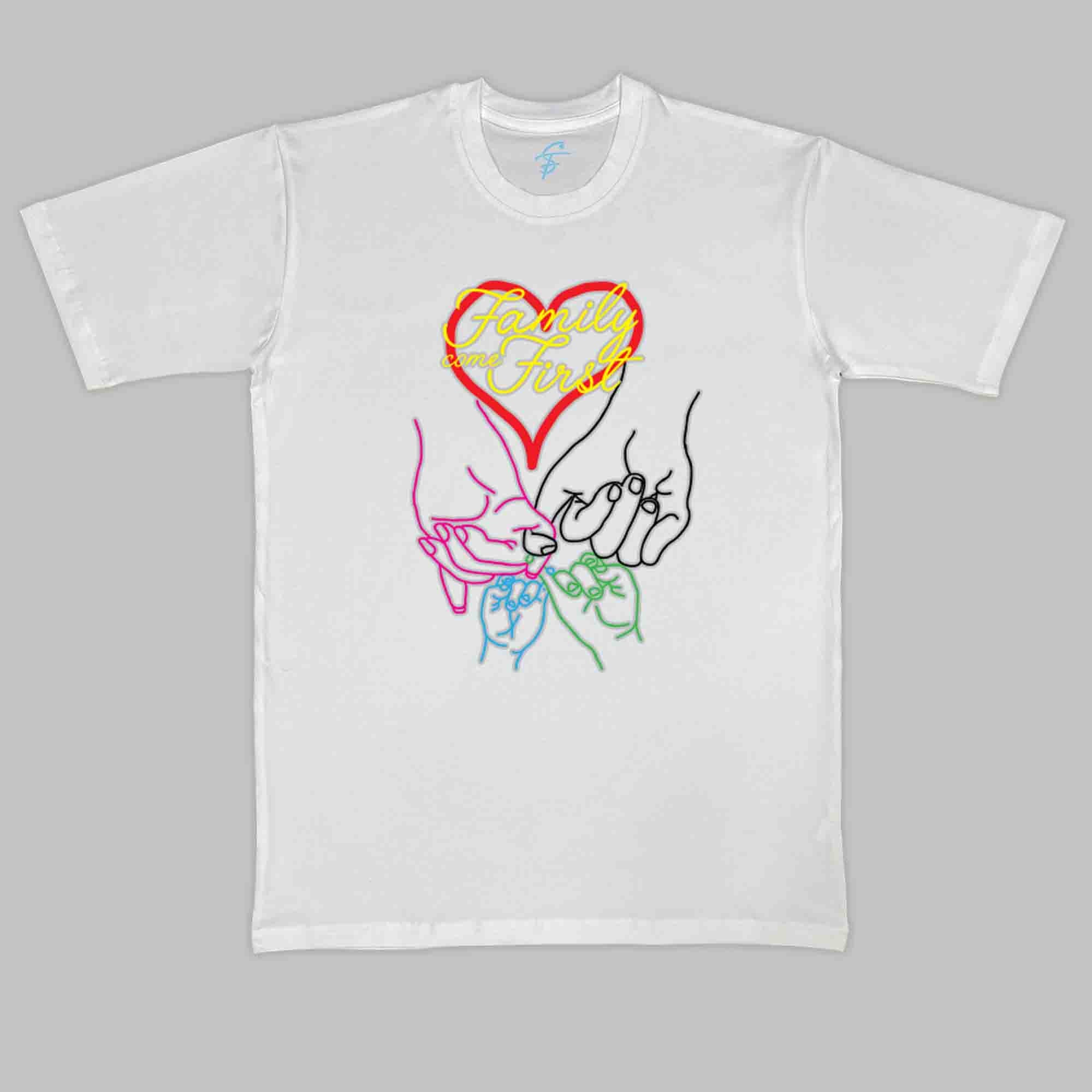 FAMILY COME FIRST TSHIRT - Twinning | Buy 1 at Actual Price or Get a Bundle at 40% Off!