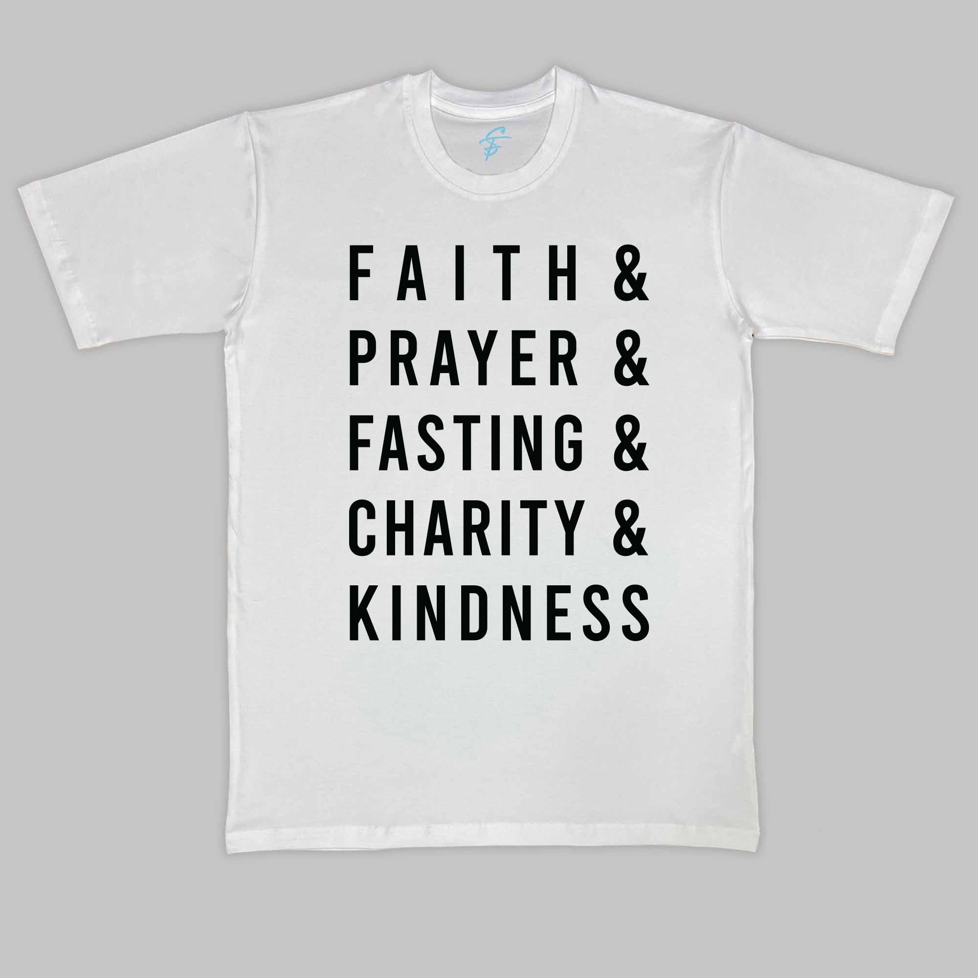FAITH & PRAYER TSHIRT - Twinning | Buy 1 at Actual Price or Get a Bundle at 40% Off!