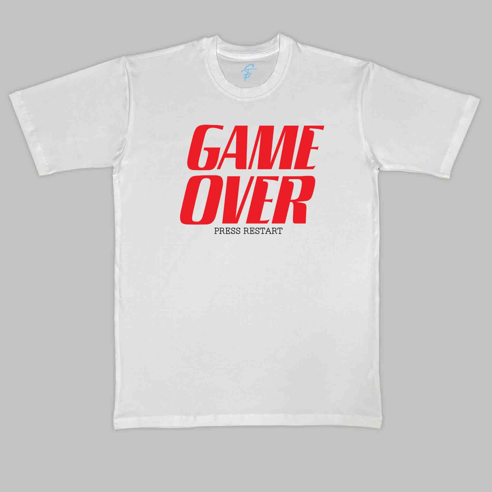 GAMEOVER TSHIRT - Cool Tees - Sitara Fashions