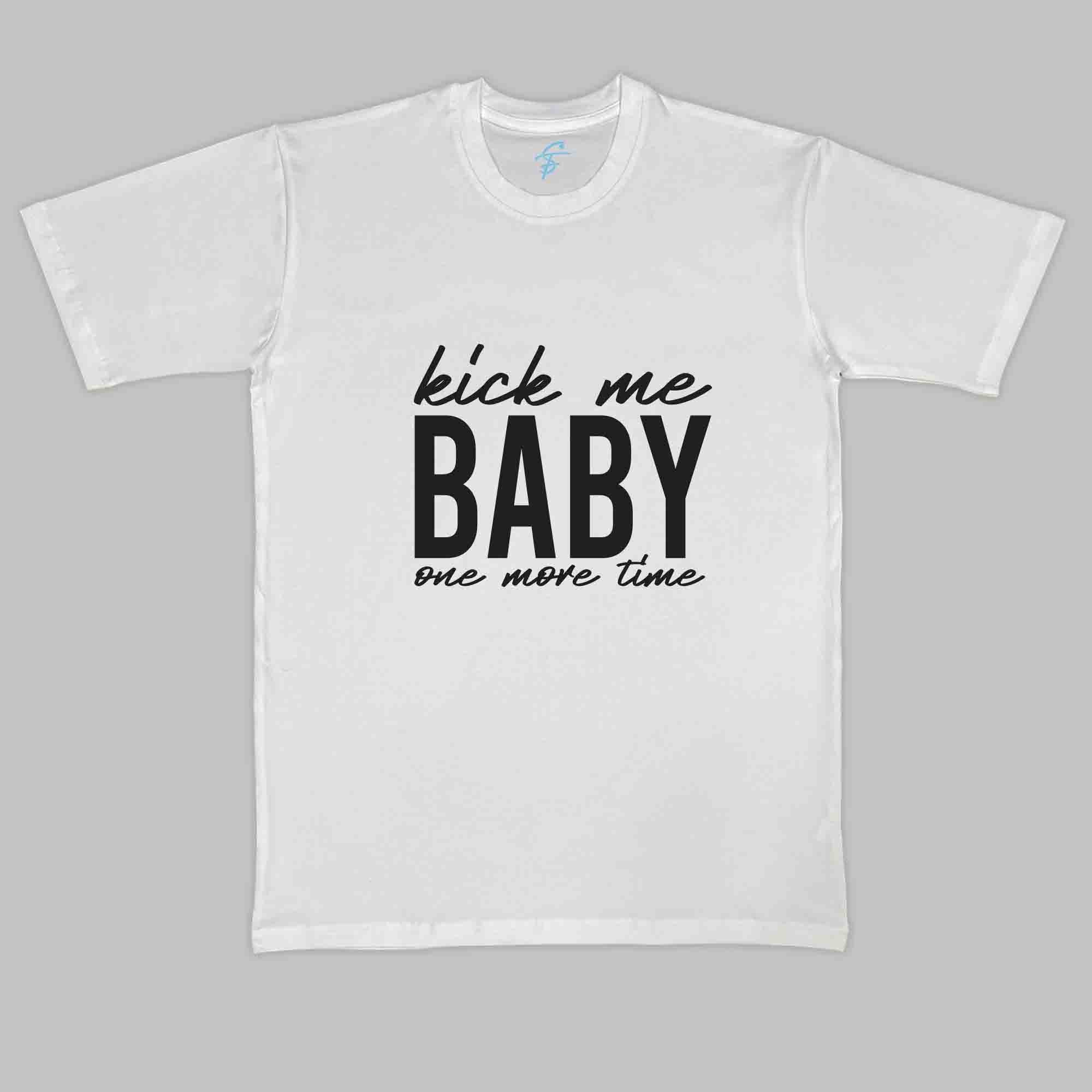 KICK ME BABY TSHIRT - Maternity