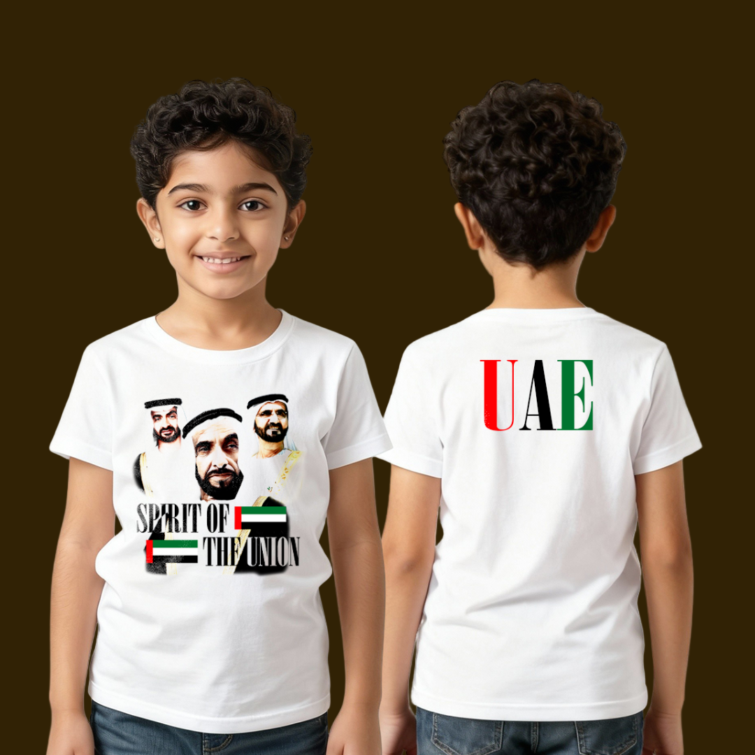 UAE National Day Unisex T-Shirt – “Spirit of the Union” Twinning Edition