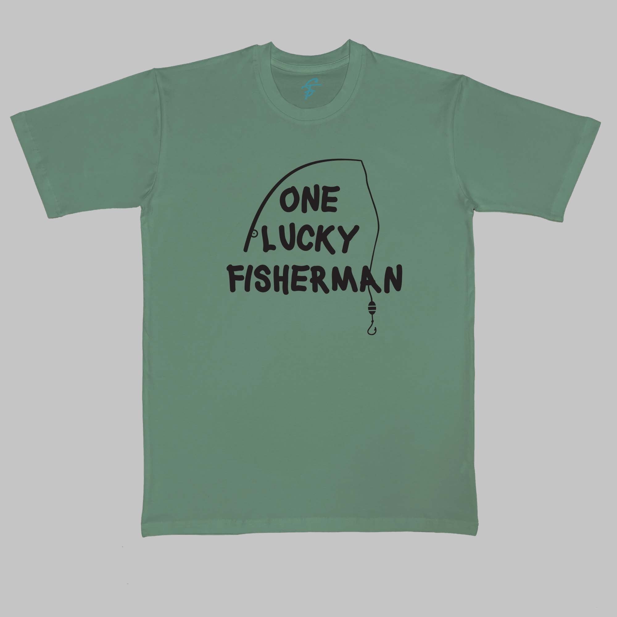 ONE LUCKY FISHERMAN TSHIRT - Couple