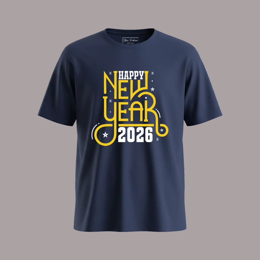 Matching Family New Year 2026 T-Shirts – Happy New Year 2026 Graphic Tees for Parents, Kids & Rompers– Custom NYE Family T-shirts – Matching New Year Eve Celebration T-Shirts