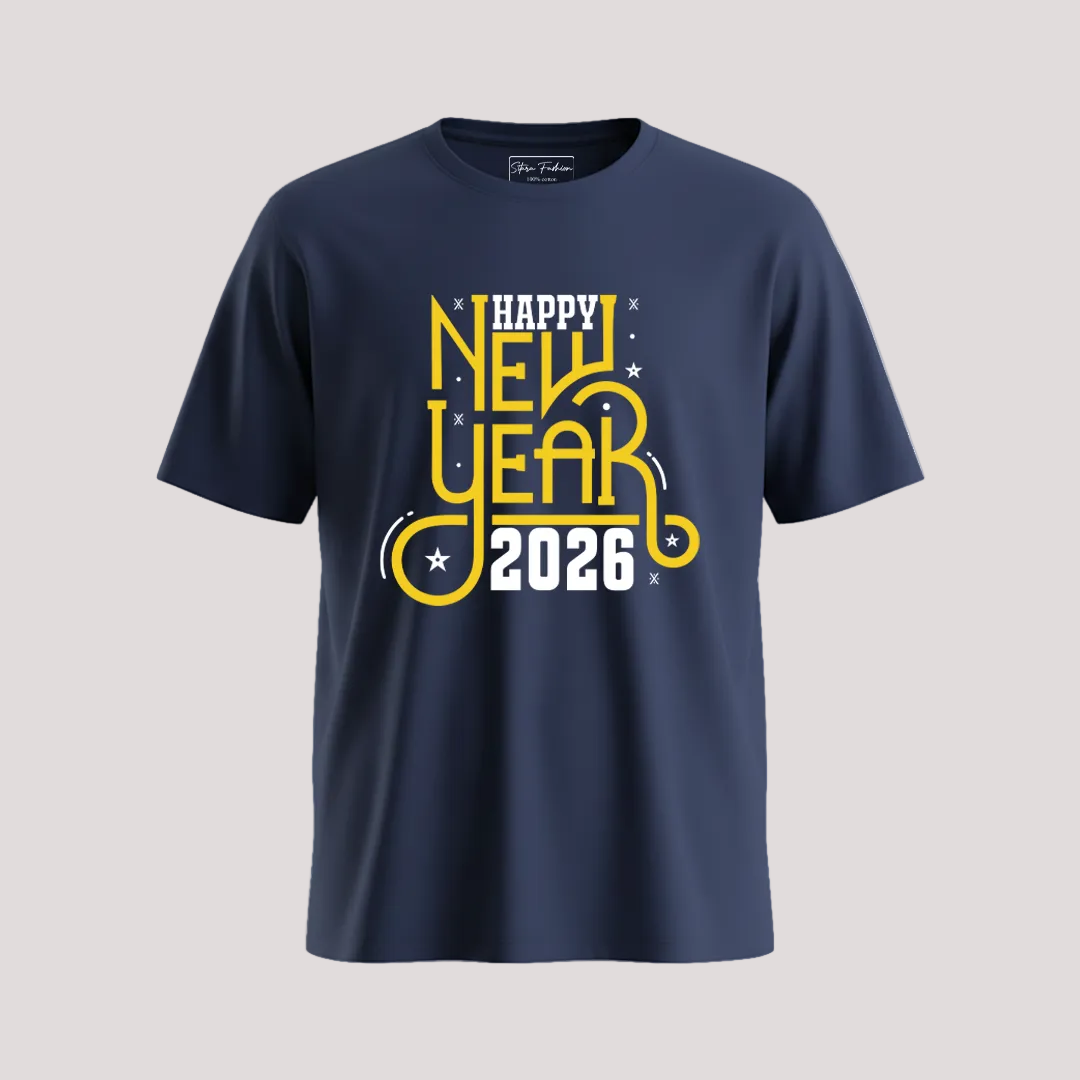 Matching Family New Year 2026 T-Shirts – Happy New Year 2026 Graphic Tees for Parents, Kids & Rompers– Custom NYE Family T-shirts – Matching New Year Eve Celebration T-Shirts