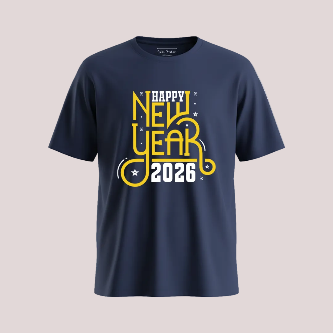 Matching Family New Year 2026 T-Shirts – Happy New Year 2026 Graphic Tees for Parents, Kids & Rompers– Custom NYE Family T-shirts – Matching New Year Eve Celebration T-Shirts