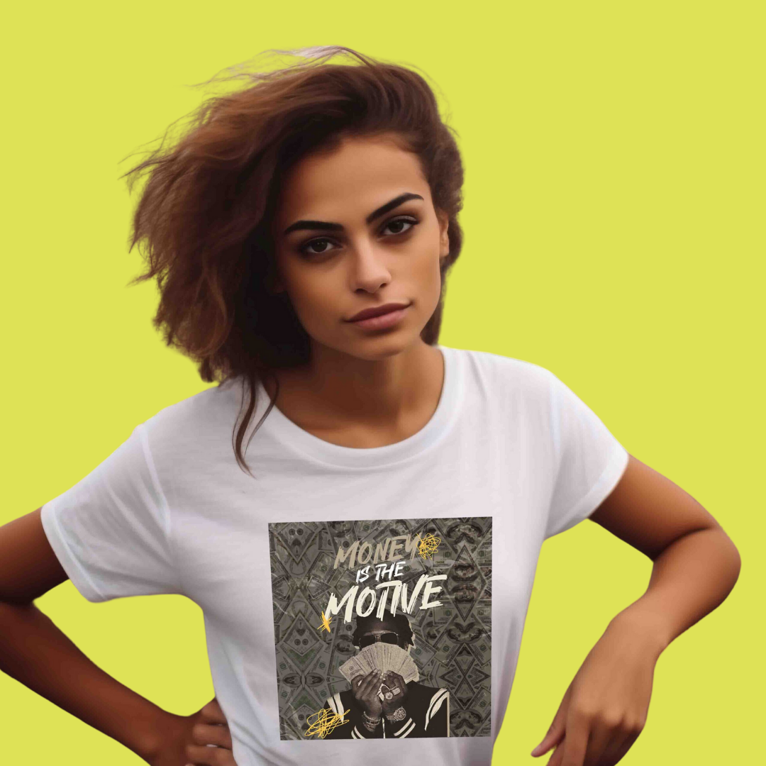 MONEY IS THE MOTIVE TSHIRT - Vibe Wear