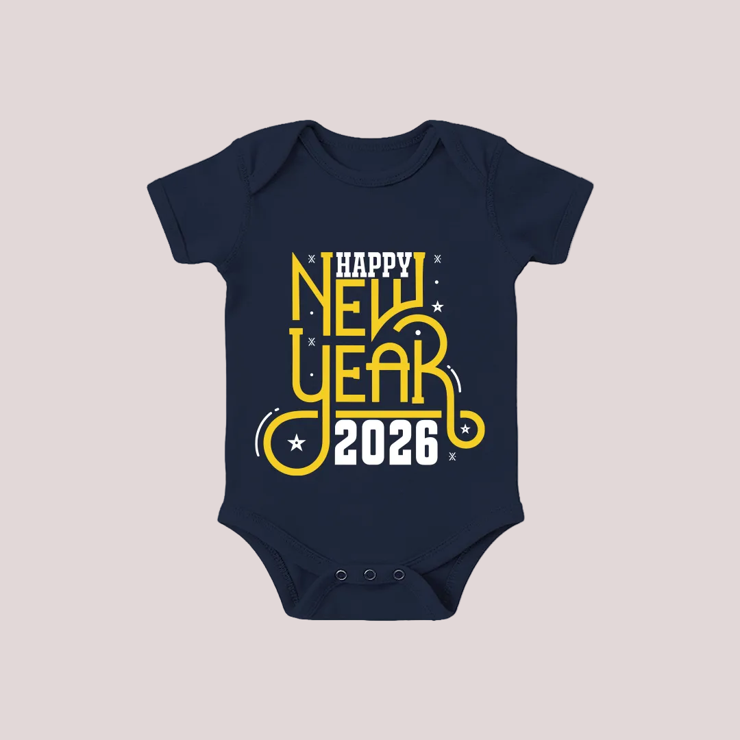 Matching Family New Year 2026 T-Shirts – Happy New Year 2026 Graphic Tees for Parents, Kids & Rompers– Custom NYE Family T-shirts – Matching New Year Eve Celebration T-Shirts