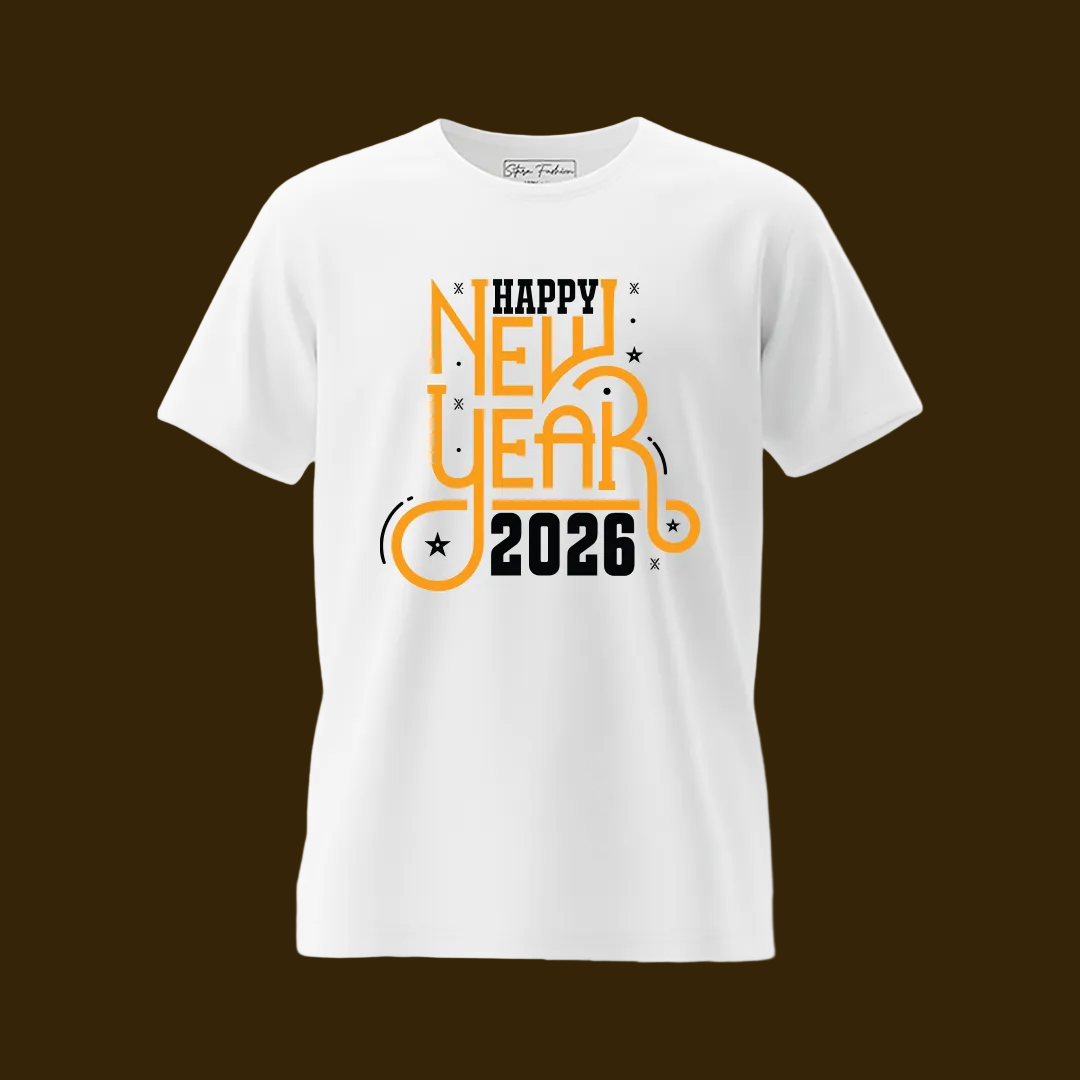 Matching Family New Year 2026 T-Shirts – Happy New Year 2026 Graphic Tees for Parents, Kids & Rompers– Custom NYE Family T-shirts – Matching New Year Eve Celebration T-Shirts