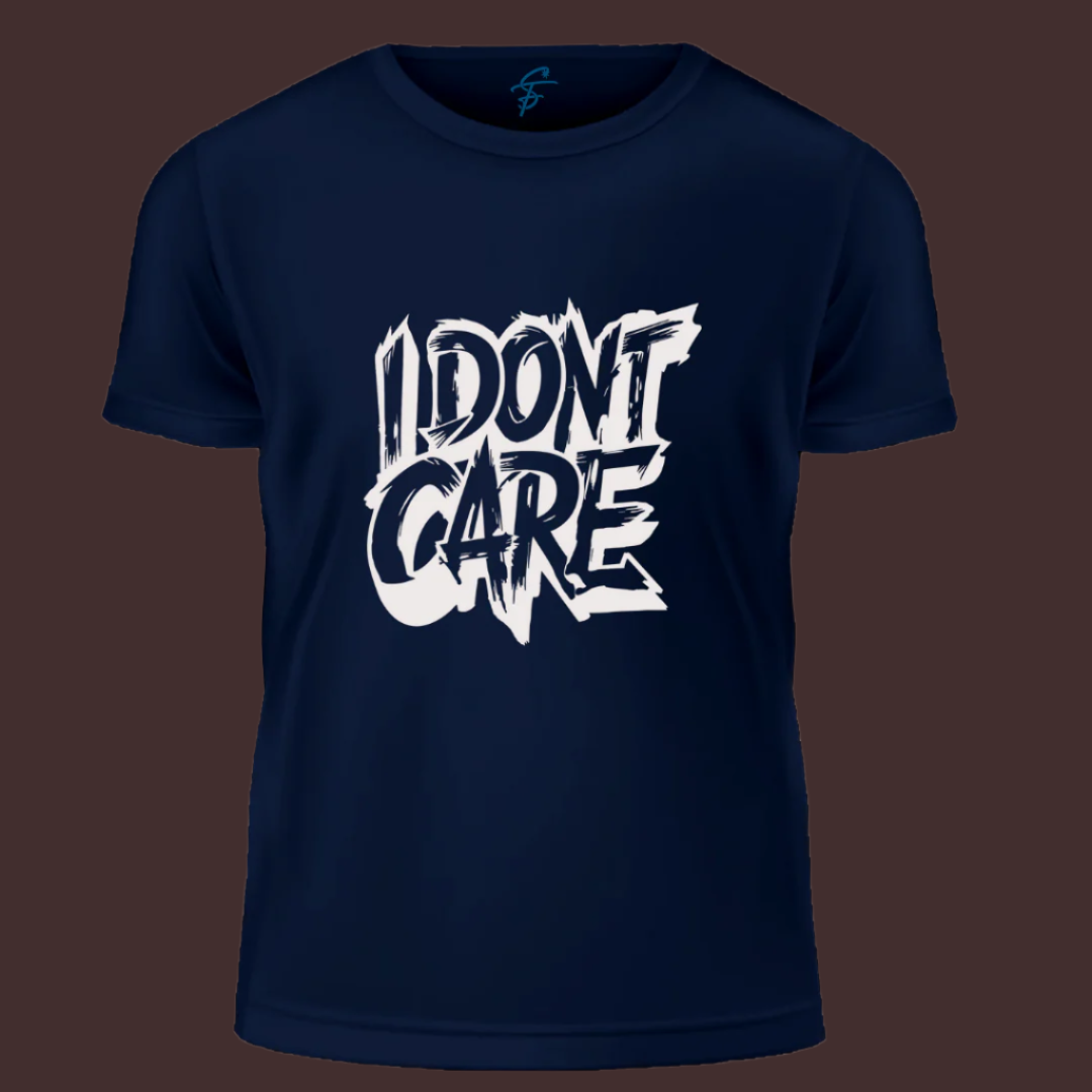 I Don't Care at all  - Vibe Wear T-Shirt, 100% Cotton
