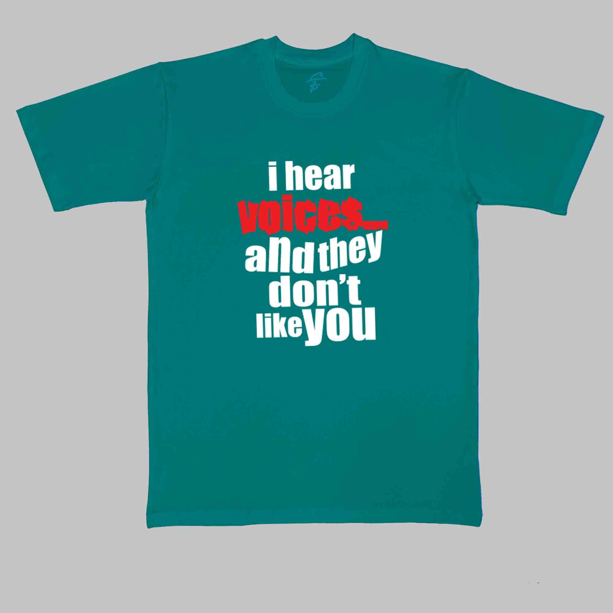 I HEAR VOICES - Cool Tees - Sitara Fashions