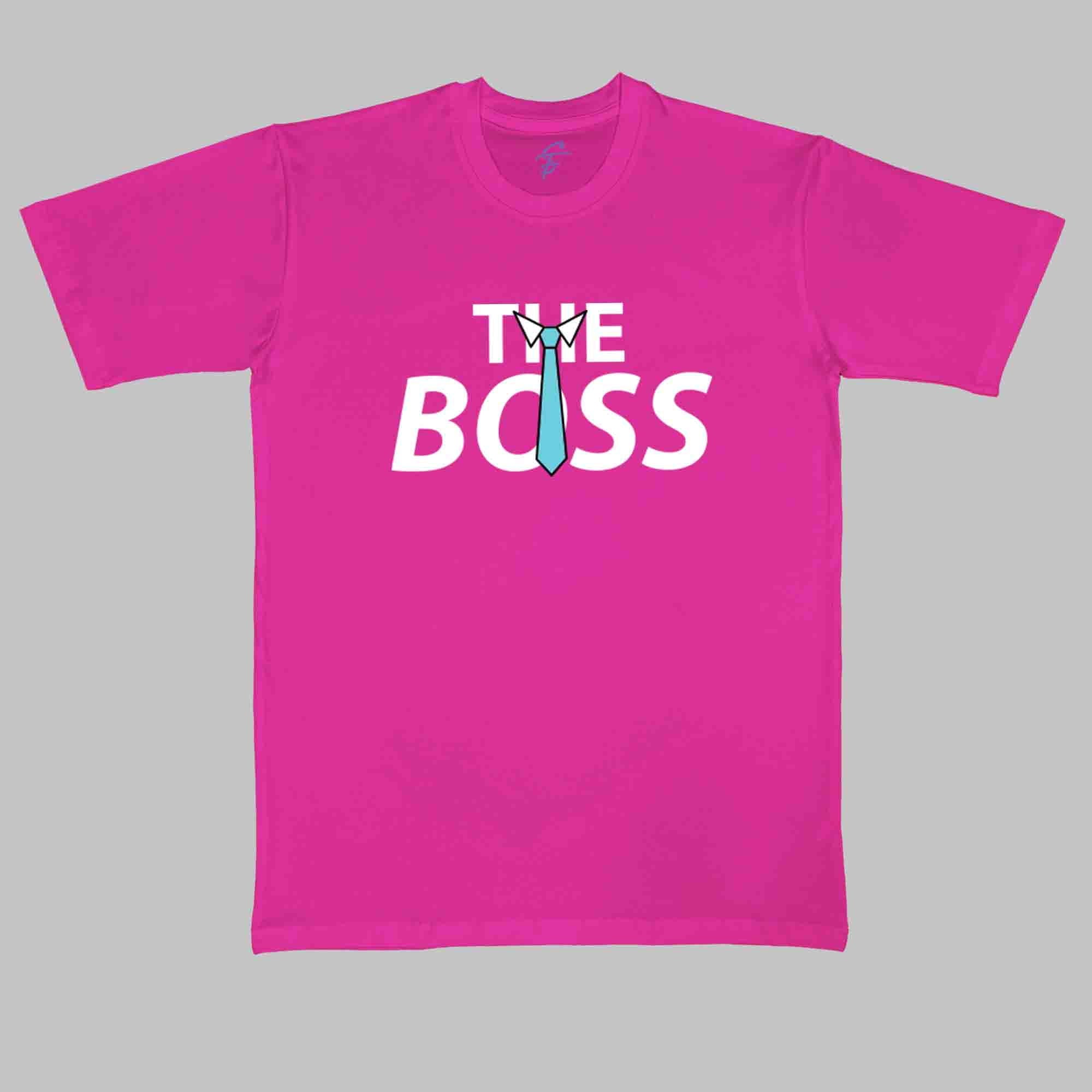 THE BOSS & THE REAL BOSS TSHIRT - Couple