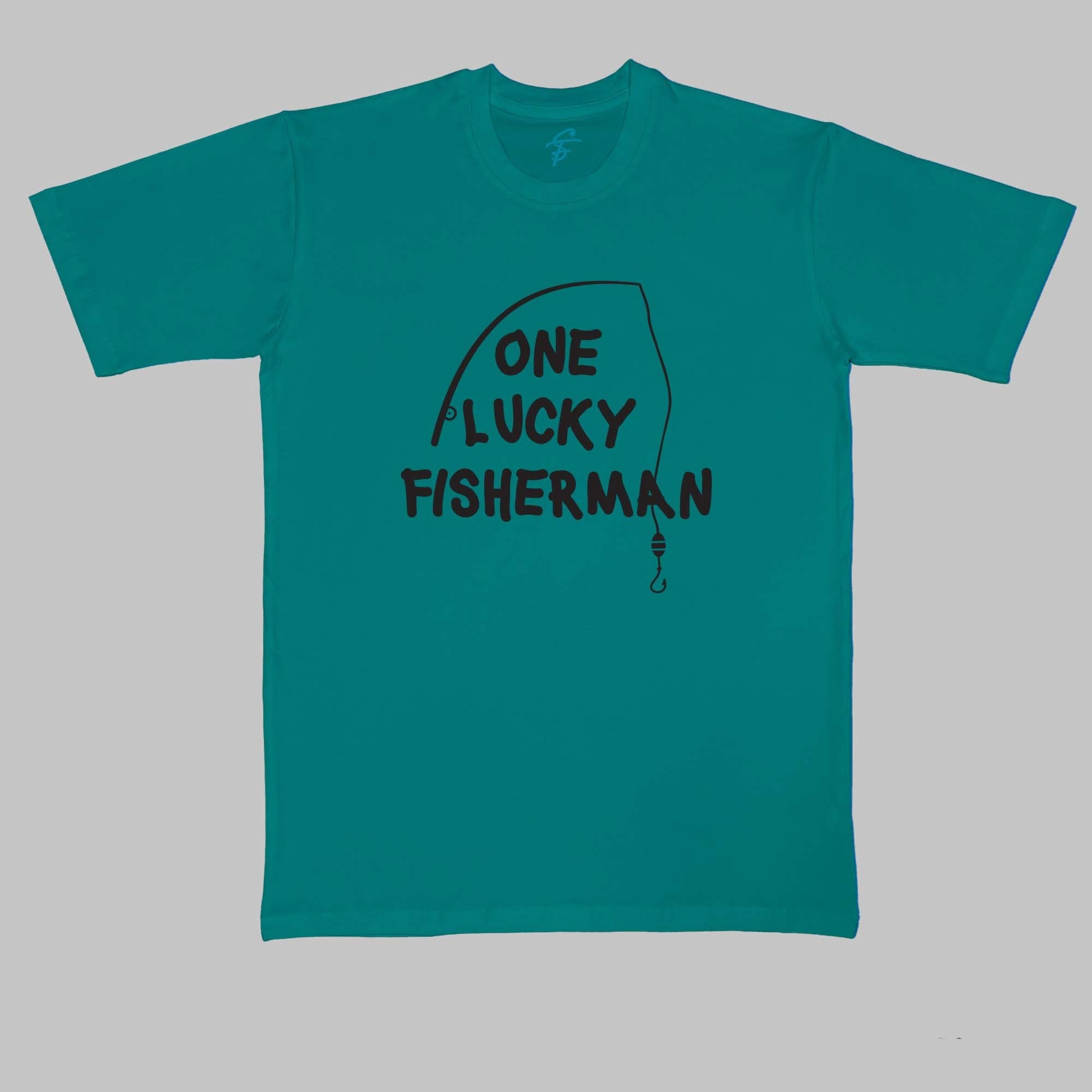 ONE LUCKY FISHERMAN TSHIRT - Couple