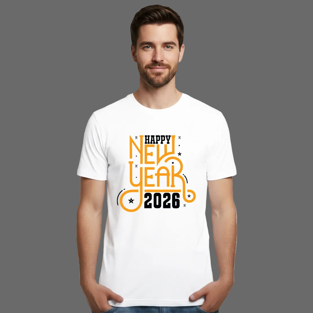 Matching Family New Year 2026 T-Shirts – Happy New Year 2026 Graphic Tees for Parents, Kids & Rompers– Custom NYE Family T-shirts – Matching New Year Eve Celebration T-Shirts