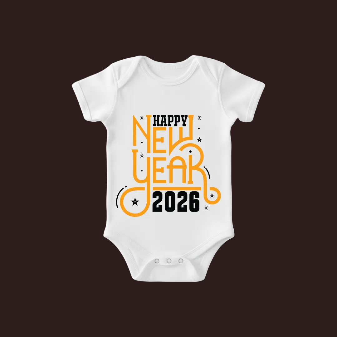 Matching Family New Year 2026 T-Shirts – Happy New Year 2026 Graphic Tees for Parents, Kids & Rompers– Custom NYE Family T-shirts – Matching New Year Eve Celebration T-Shirts
