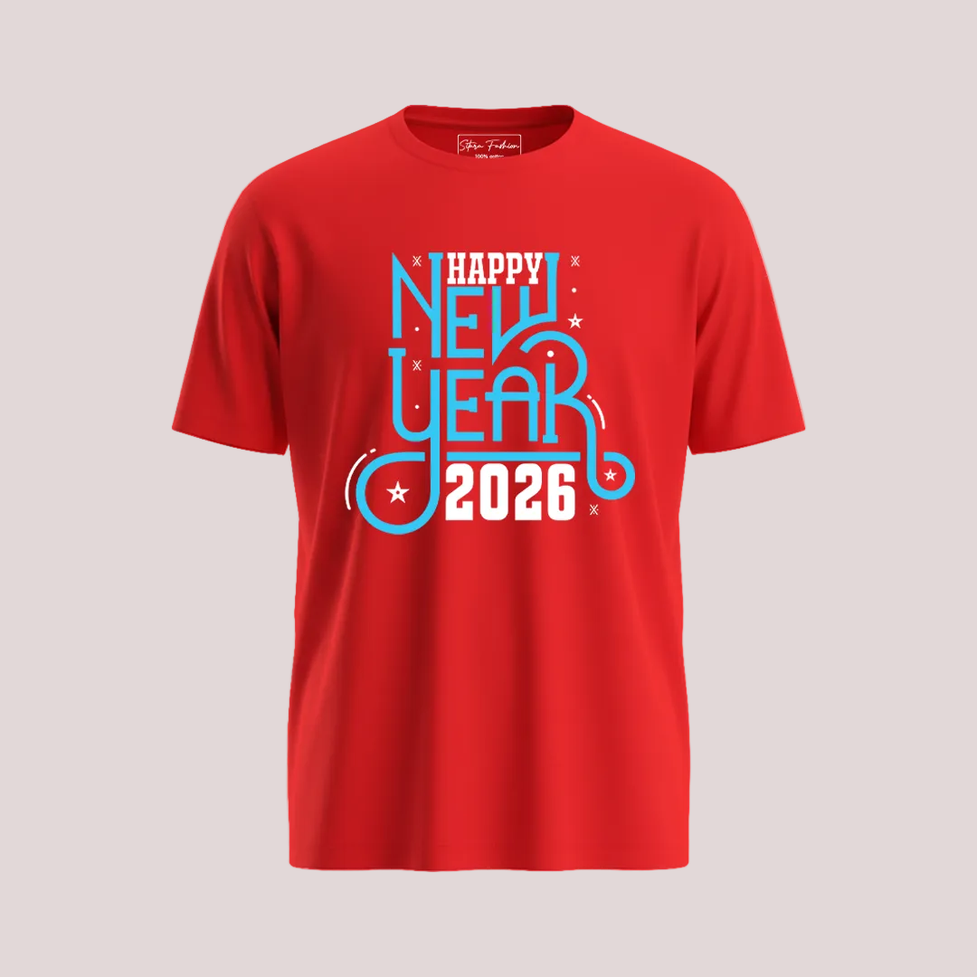 Matching Family New Year 2026 T-Shirts – Happy New Year 2026 Graphic Tees for Parents, Kids & Rompers– Custom NYE Family T-shirts – Matching New Year Eve Celebration T-Shirts