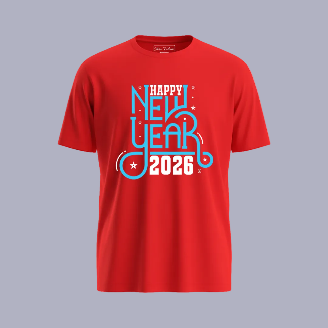 Matching Family New Year 2026 T-Shirts – Happy New Year 2026 Graphic Tees for Parents, Kids & Rompers– Custom NYE Family T-shirts – Matching New Year Eve Celebration T-Shirts