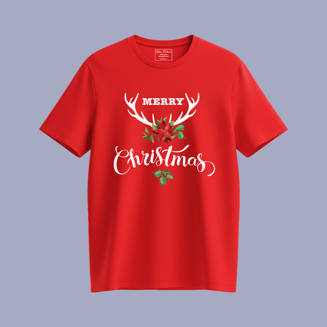 Merry Christmas Tees - Reindeer Christmas T-shirts Matching Family outfit