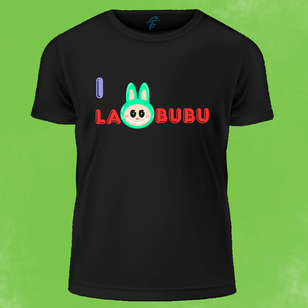 I LOVE LABUBU! T-Shirt, 100% Cotton