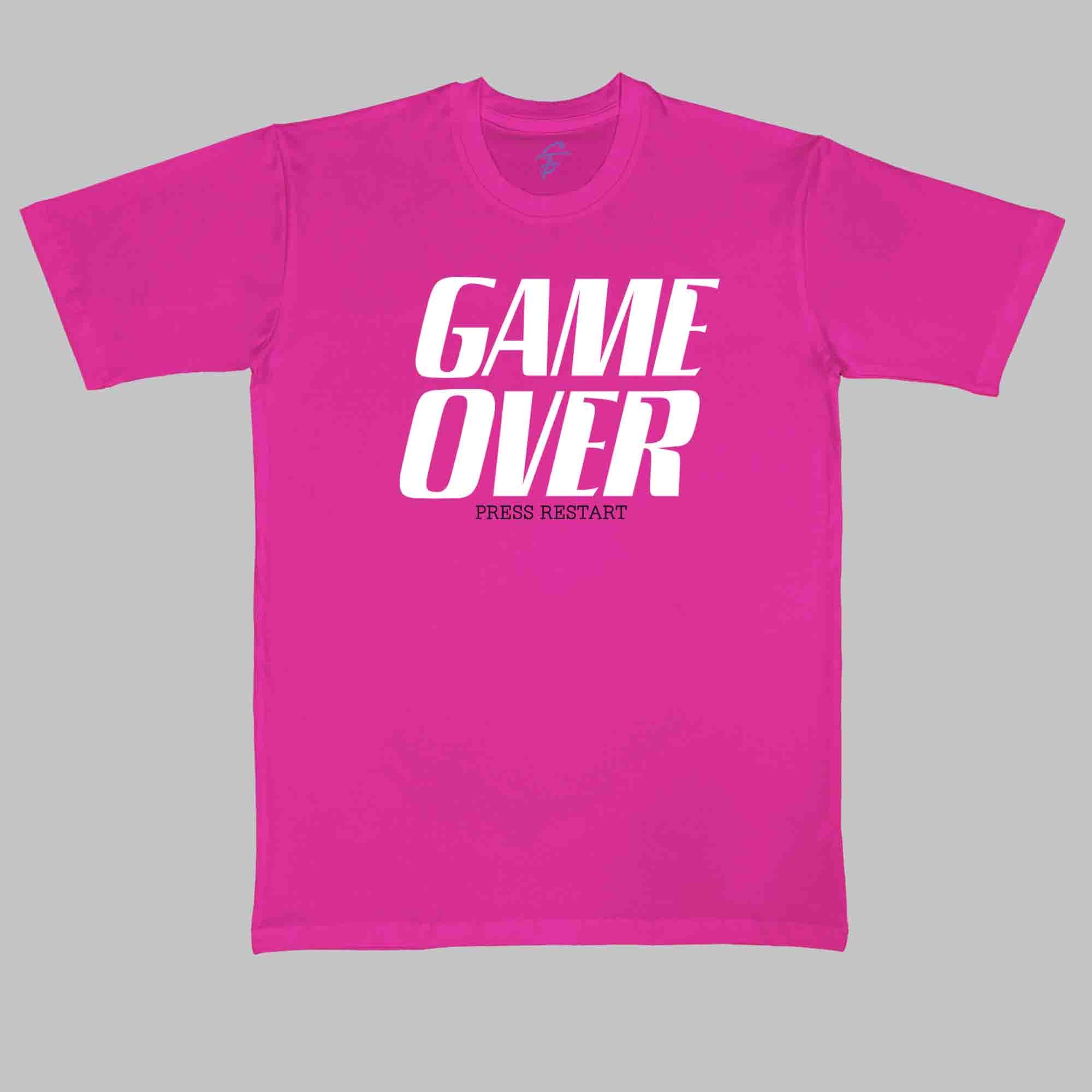GAMEOVER TSHIRT - Cool Tees - Sitara Fashions