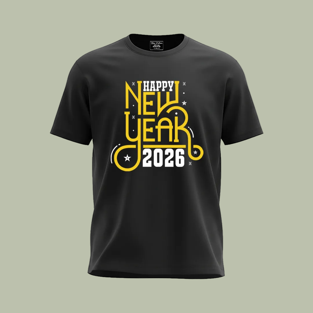 Matching Family New Year 2026 T-Shirts – Happy New Year 2026 Graphic Tees for Parents, Kids & Rompers– Custom NYE Family T-shirts – Matching New Year Eve Celebration T-Shirts