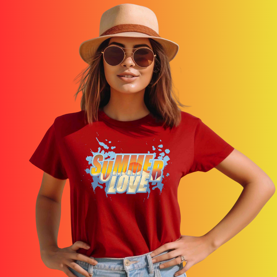 SUMMER LOVE TSHIRT - Vibe Wear