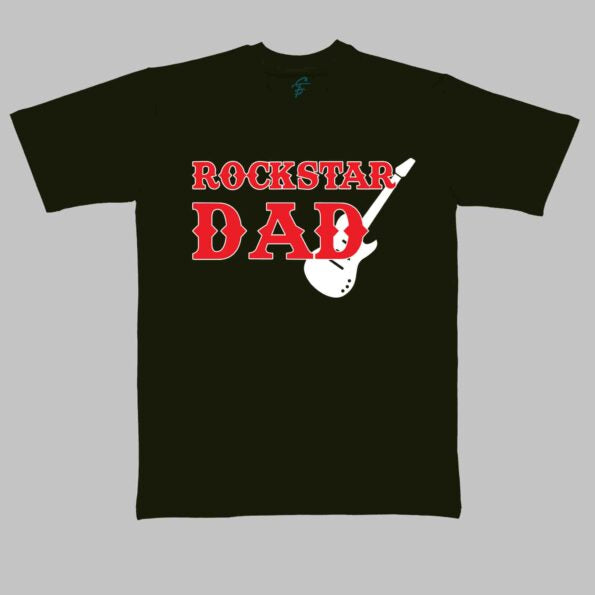 ROCKSTAR DAD WITH BOY TSHIRT AND ROMPER - Dad & Me