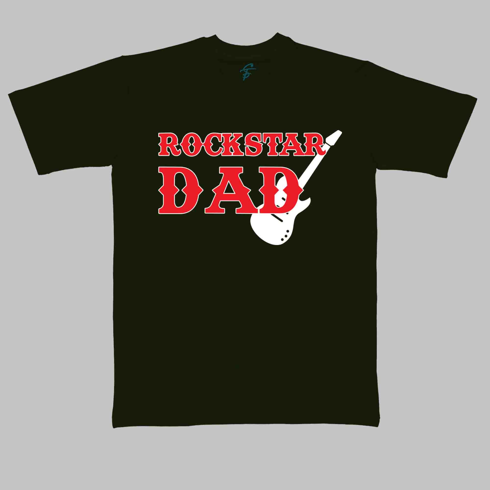 ROCKSTAR DAD WITH DAUGHTER TSHIRT AND ROMPER - Dad & Me