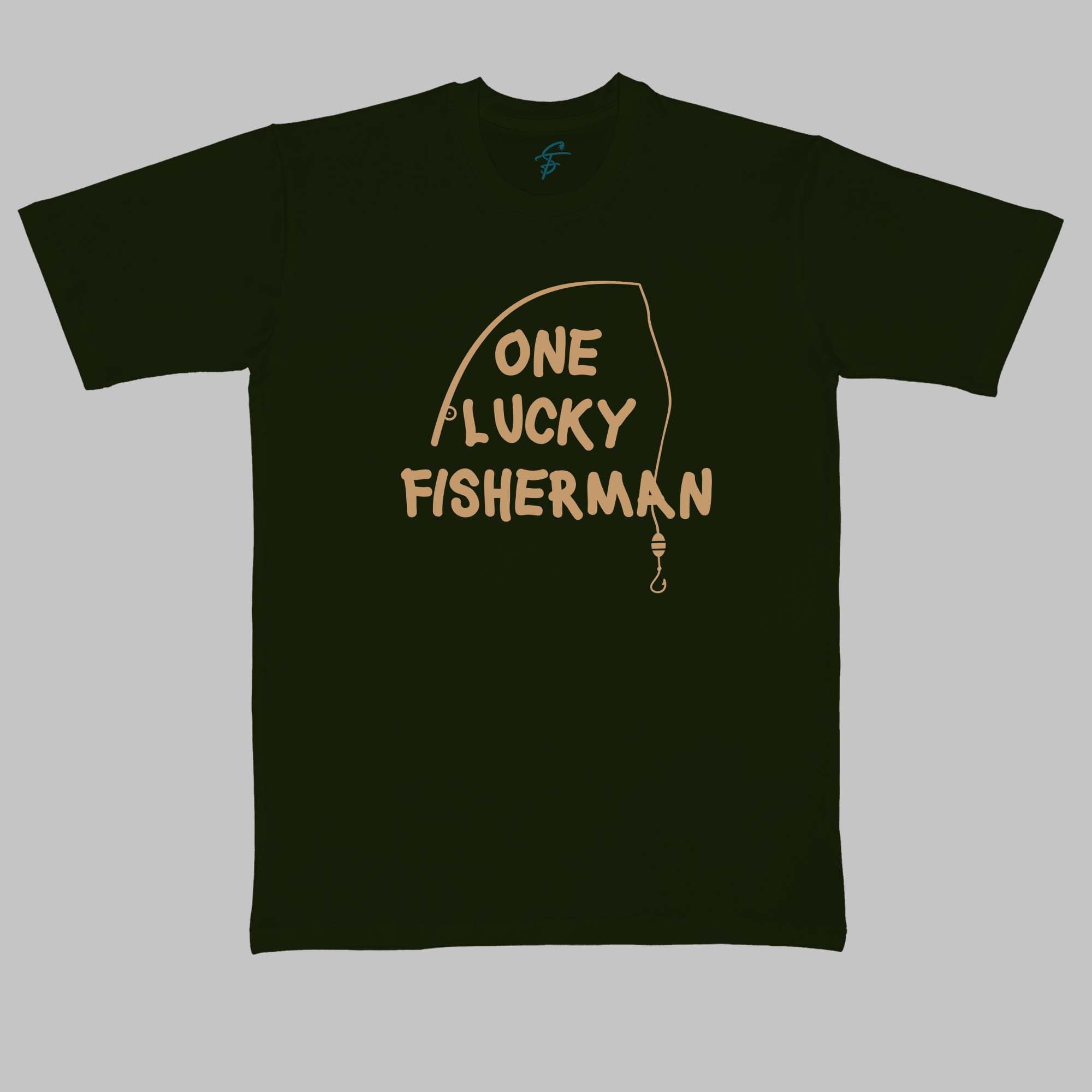 ONE LUCKY FISHERMAN TSHIRT - Couple