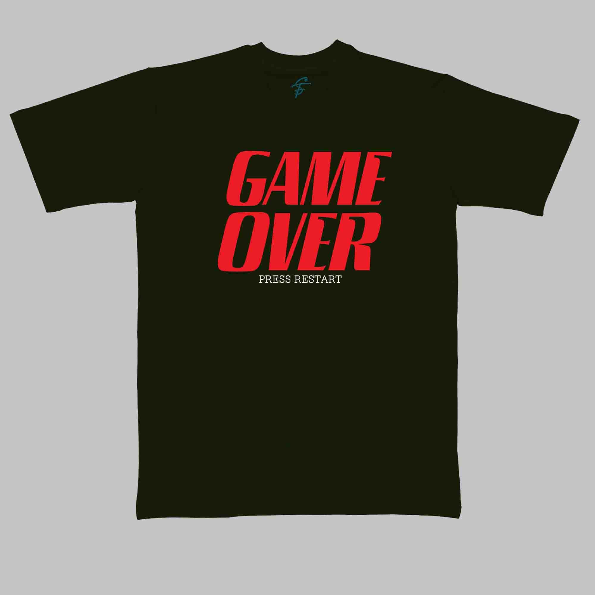 GAMEOVER TSHIRT - Cool Tees - Sitara Fashions