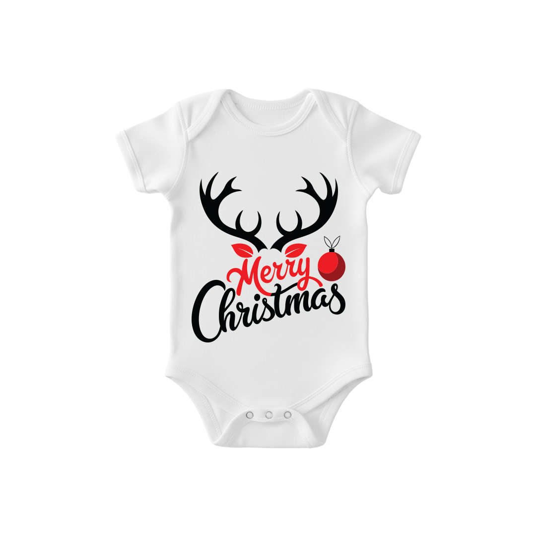 Merry Christmas Antler  T-shirts for Family | Antler T-shirts | Christmas T-shirts