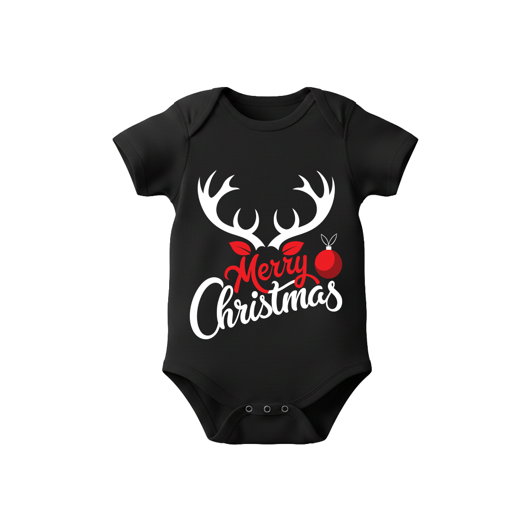 Merry Christmas Antler  T-shirts for Family | Antler T-shirts | Christmas T-shirts