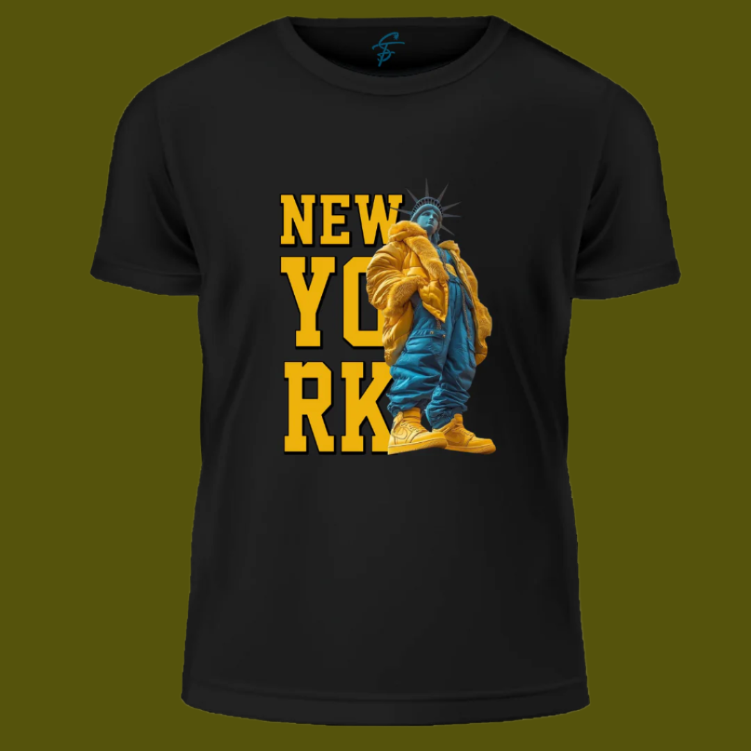 City of Dreams - NEW YORK  - Vibe Wear T-Shirt, 100% Cotton