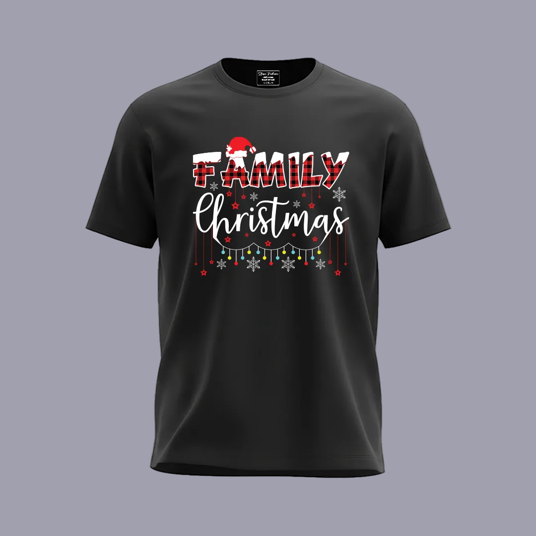 Family Christmas Tees - Christmas vibes T-shirt for family