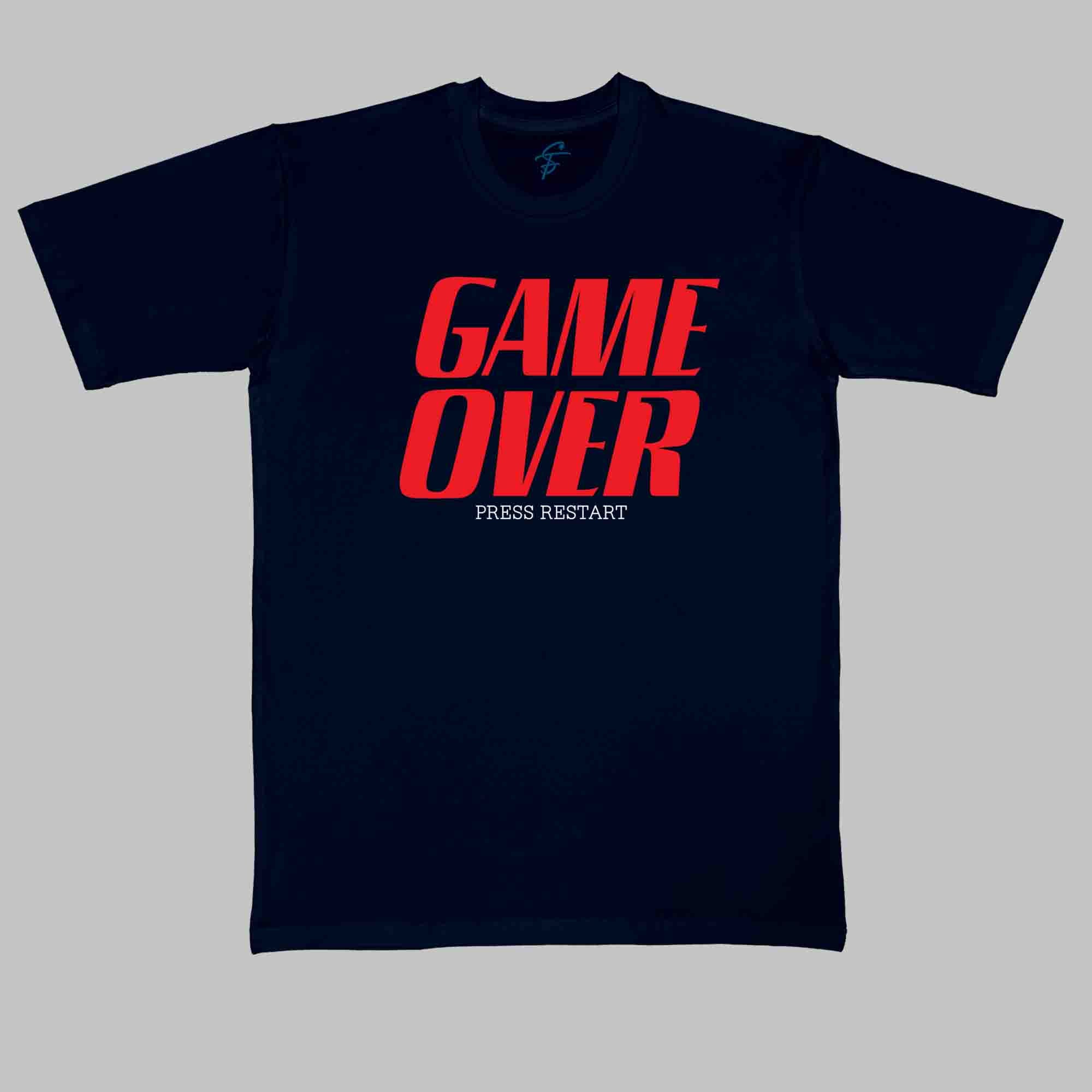 GAMEOVER TSHIRT - Cool Tees - Sitara Fashions