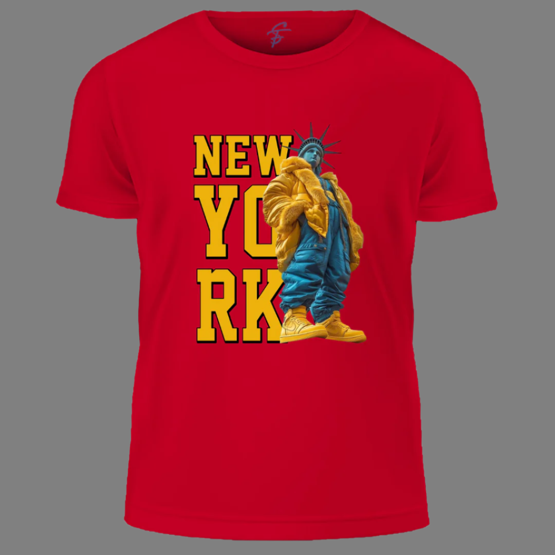 City of Dreams - NEW YORK  - Vibe Wear T-Shirt, 100% Cotton