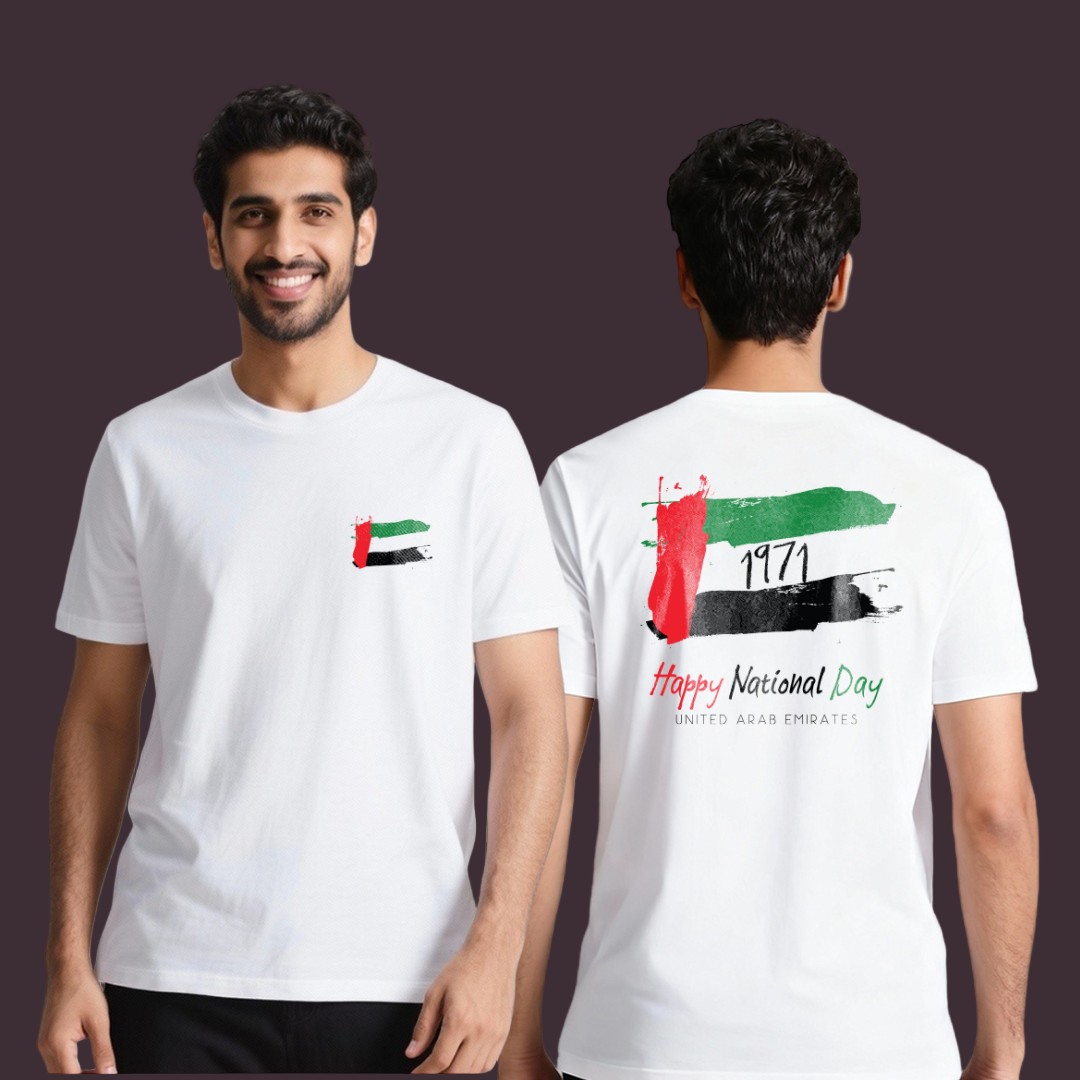 UAE National Day Coordinated Family T-Shirts – Happy National Day Edition