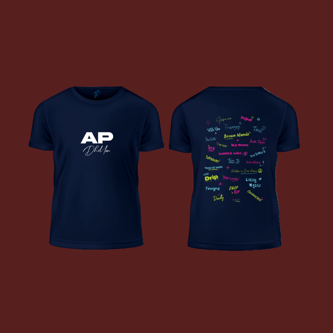Ap Dhillon, T-Shirt, 100% Cotton