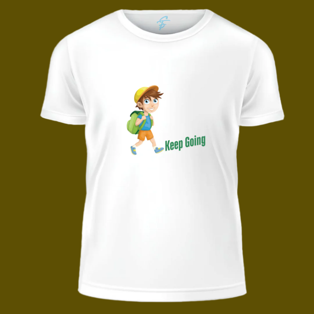 KEEP GOING AND STAY STRONG, T-Shirt,100% Cotton