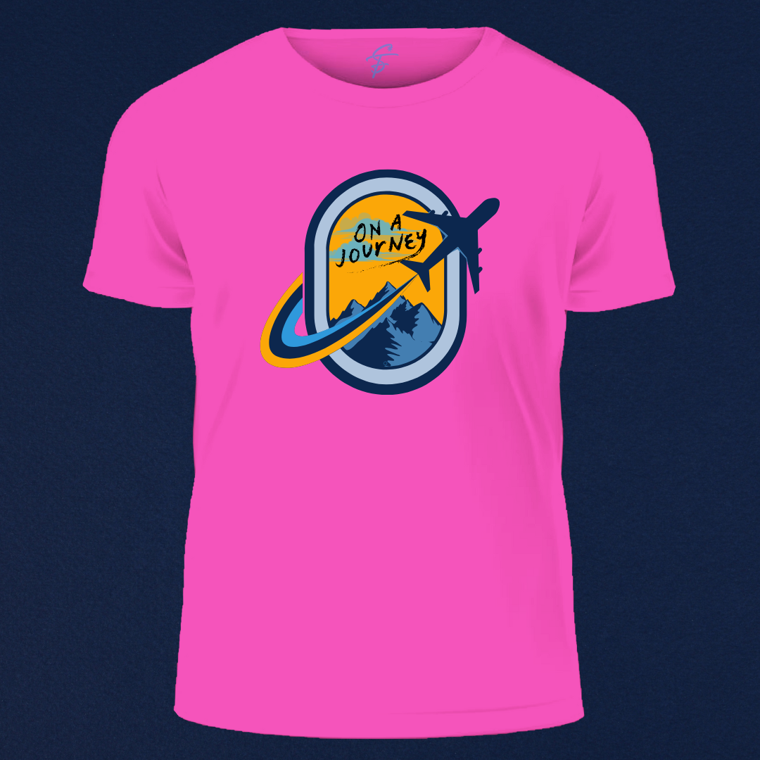 ON A JOURNEY, T-Shirt, 100% Cotton, Travel Collection