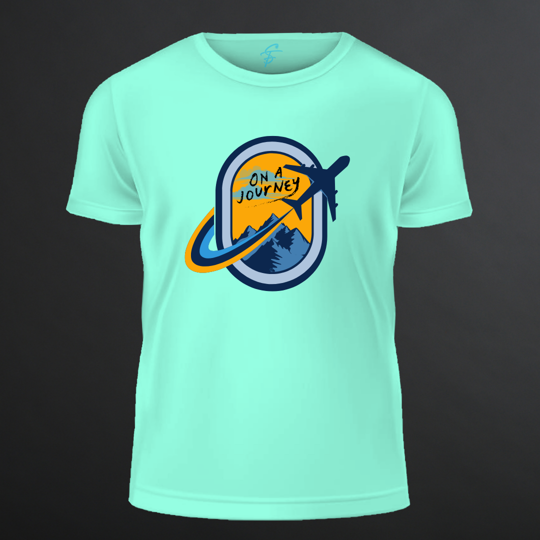 ON A JOURNEY, T-Shirt, 100% Cotton, Travel Collection