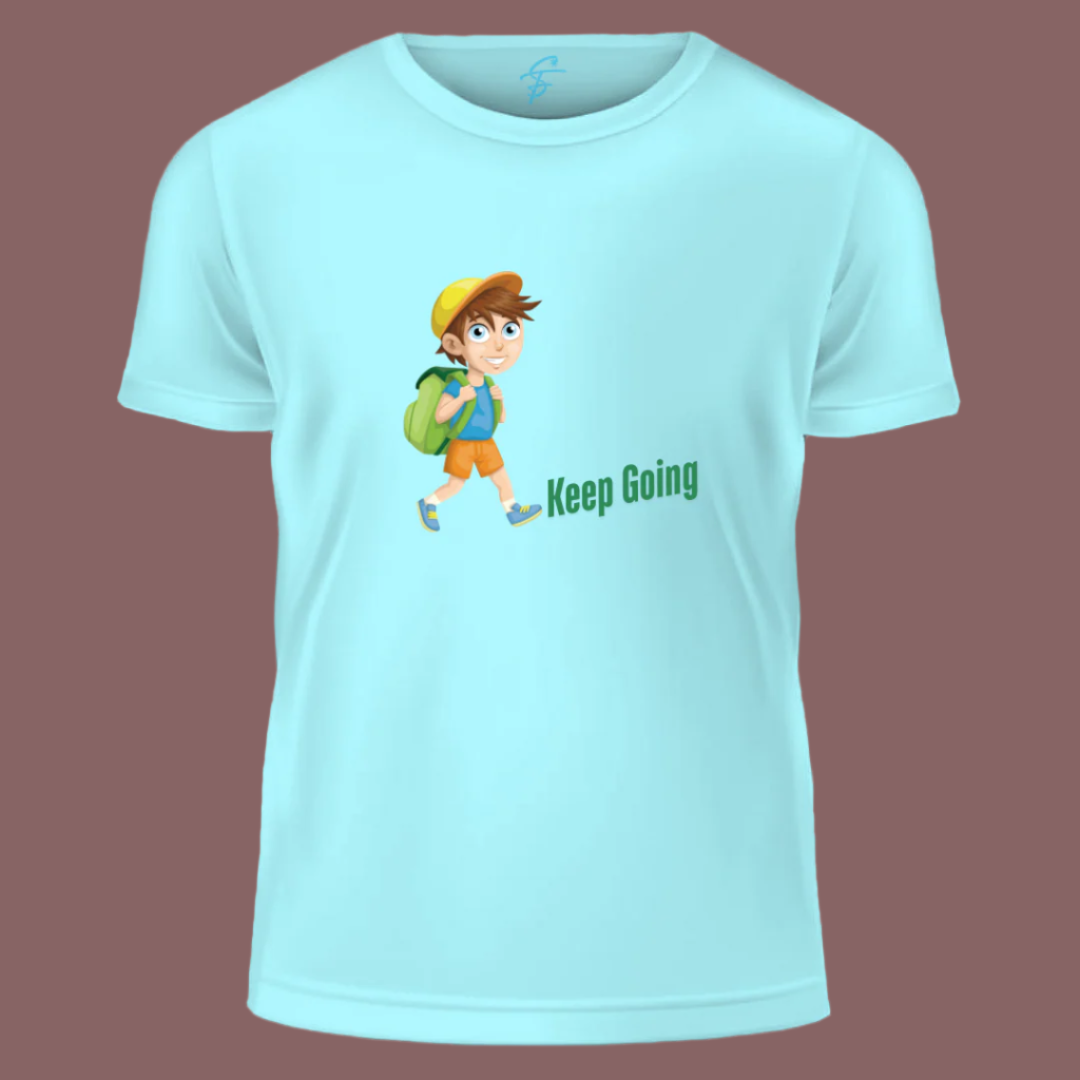 KEEP GOING AND STAY STRONG, T-Shirt,100% Cotton