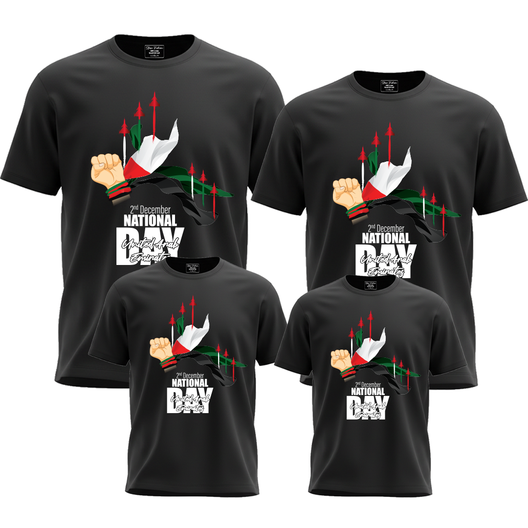 UAE National Day Graphic Family Tees – Unisex Matching Edition