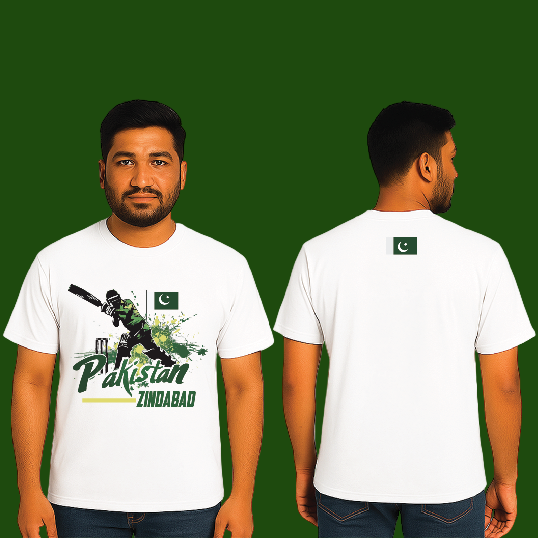 Pakistan zindabad, T-Shirt, 100% Cotton