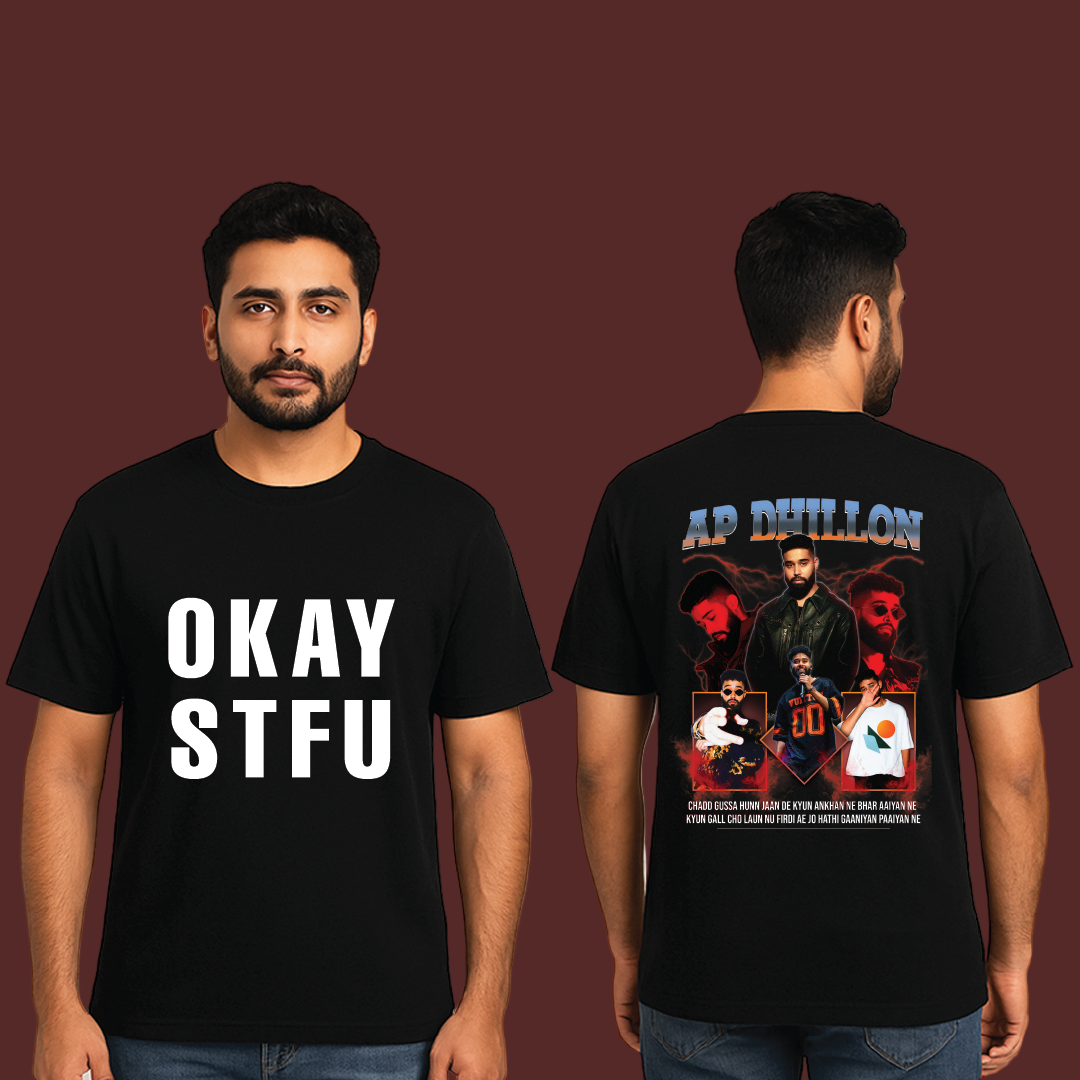 OKAY STFU, T-Shirt, 100% Cotton