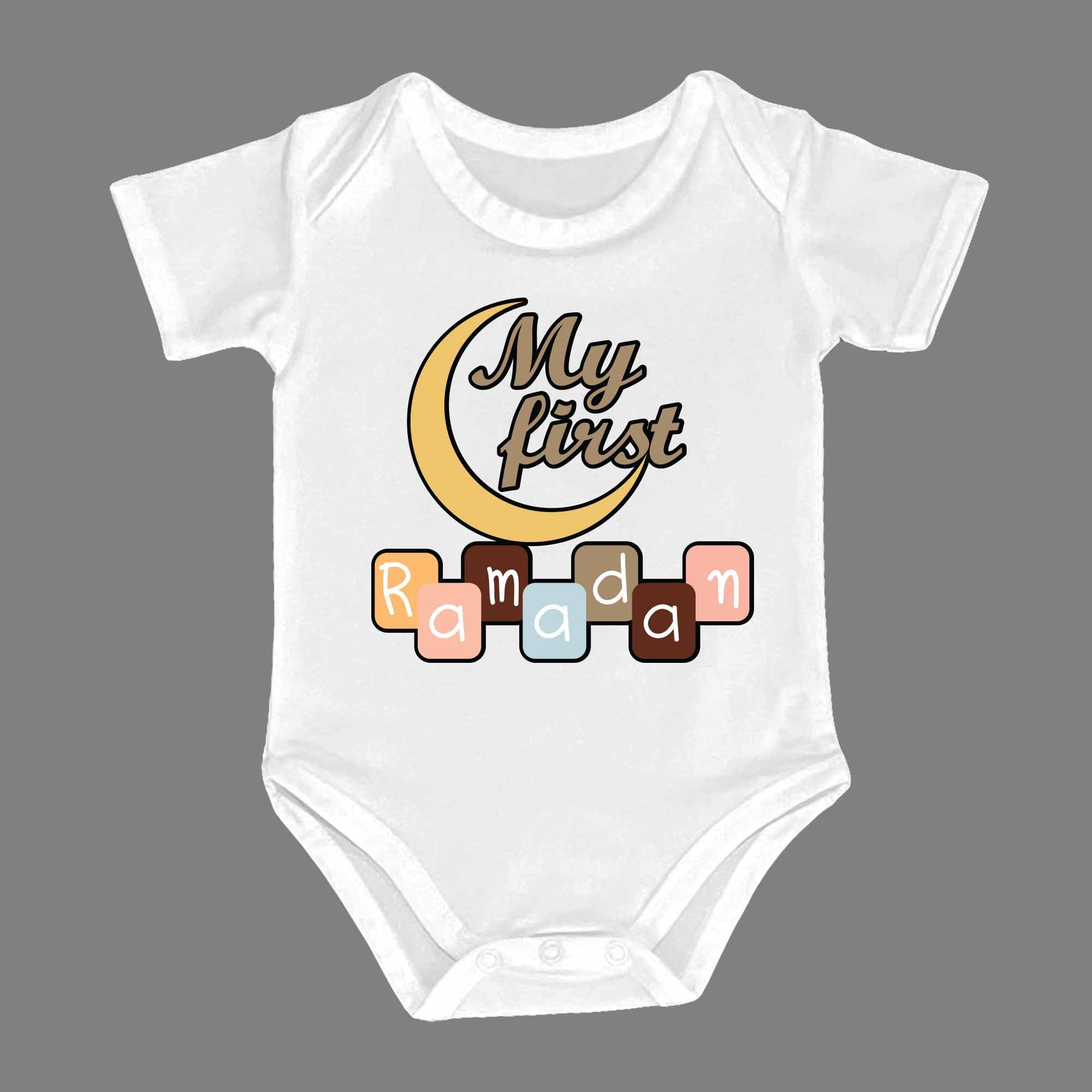FIRST RAMADAN ROMPER - Infant Tees