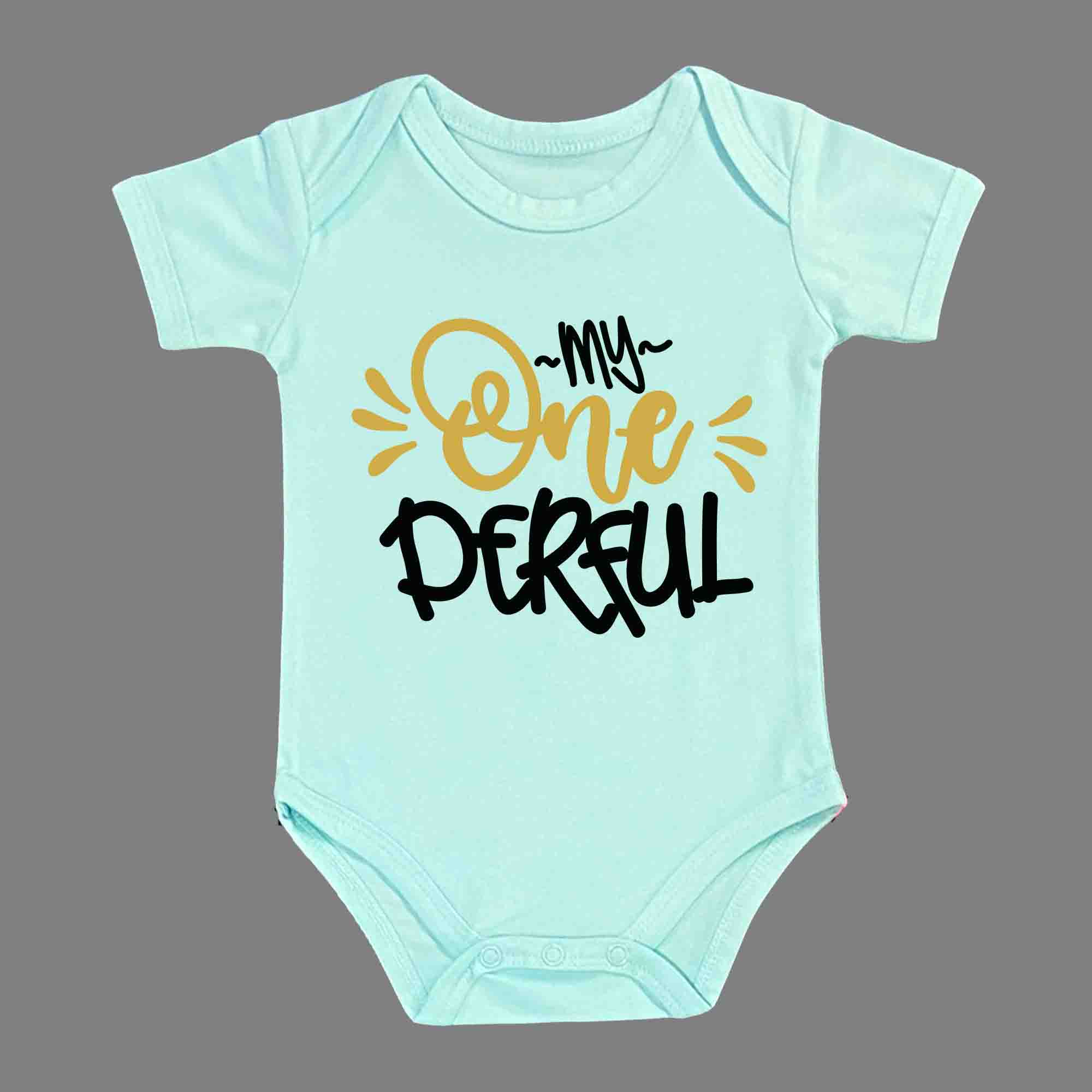 MY ONE DERFUL BABY ROMPER - Infant Tees