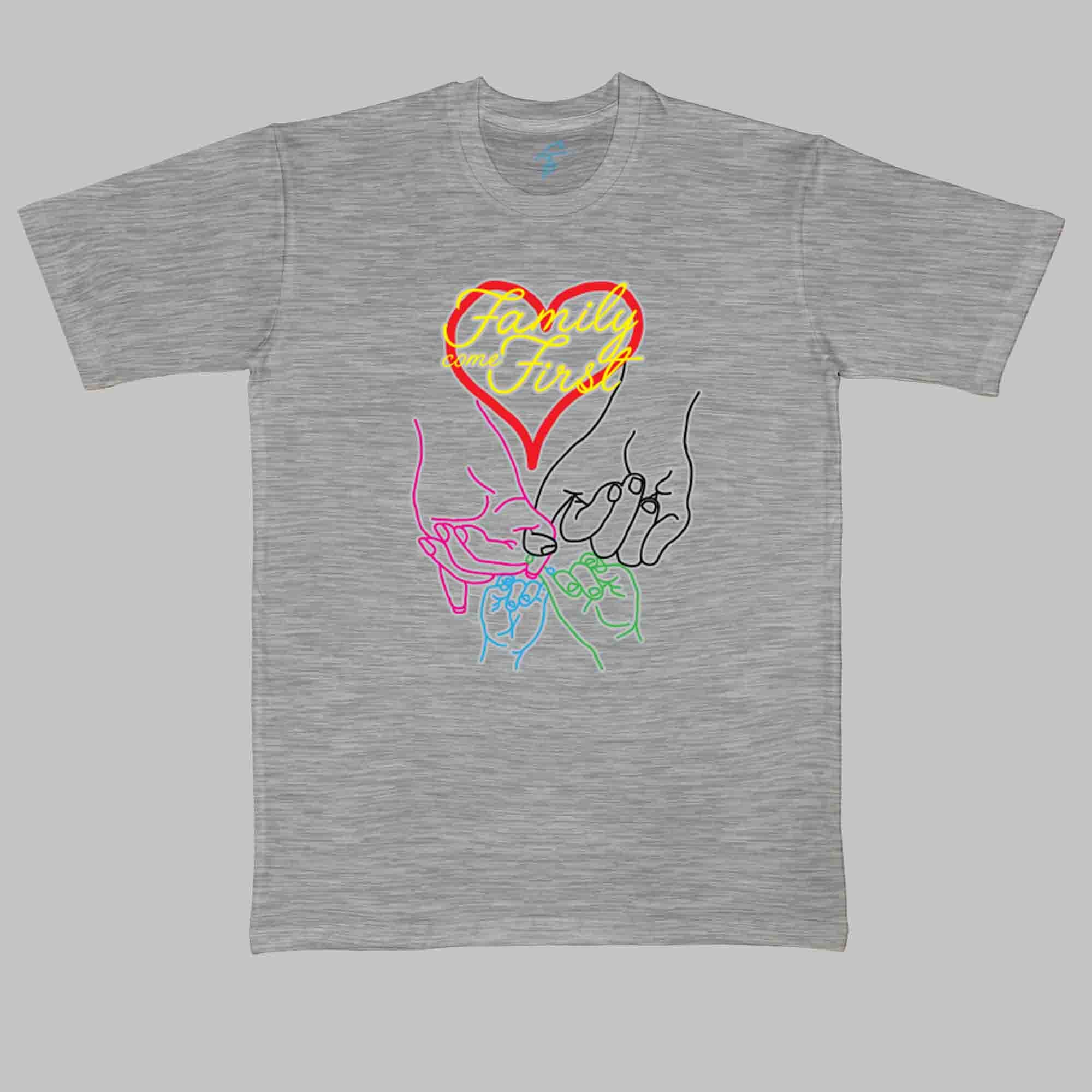FAMILY COME FIRST TSHIRT - Twinning | Buy 1 at Actual Price or Get a Bundle at 40% Off!