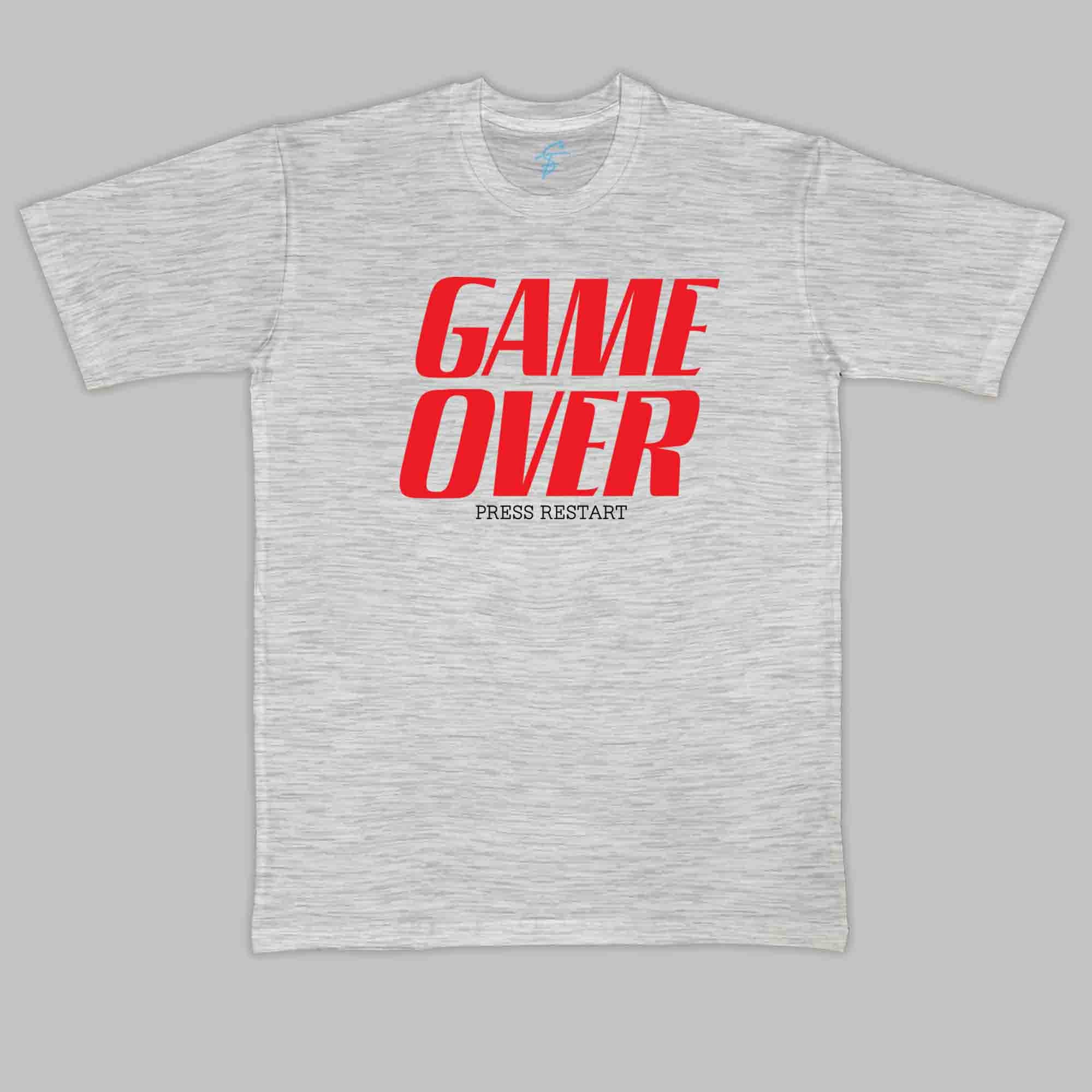GAMEOVER TSHIRT - Cool Tees - Sitara Fashions