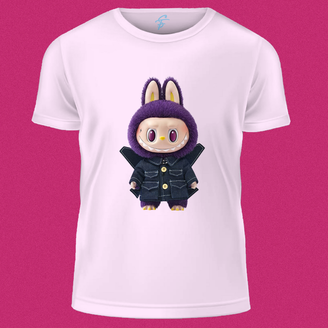 LABUBU LAVENDER! T-Shirt, 100% Cotton